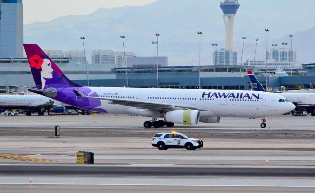 Airbus A330-200 (N370HA) - N370HA Hawaiian Airlines 2014 Airbus A330-243 - cn 1511 "Kuamoʻo" - Las Vegas - McCarran International Airport (LAS / KLAS)br /USA - Nevada July 27, 2014br /Photo: Tomás Del Coro