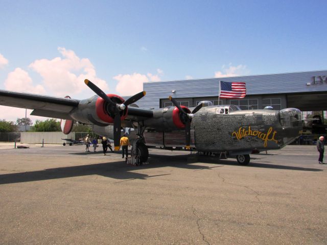 Consolidated B-24 Liberator (N224J) - On temporary display at Lyon Air Museum, Costa Mesa, CA