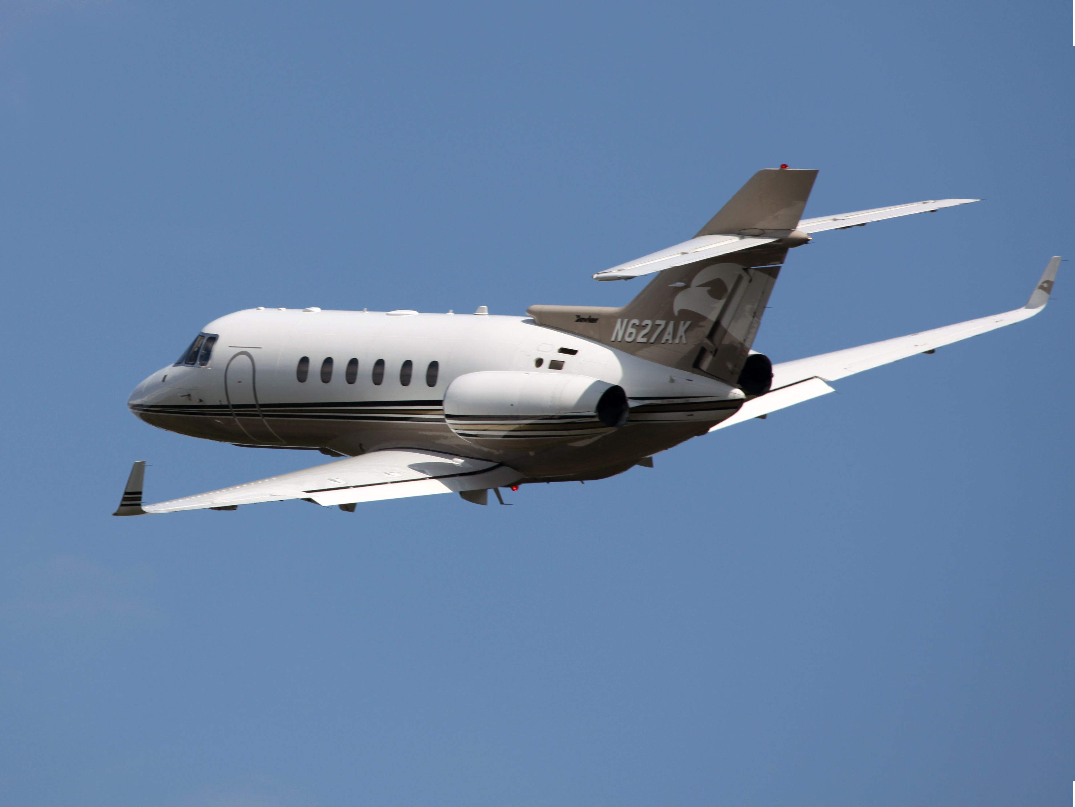 Hawker 800 (N627AK) - No location as per request of the aircraft owner.