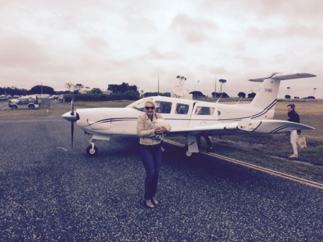 Piper Saratoga (VH-MNV) - Awesome flight kim jenny and ad most competent pilot I have known