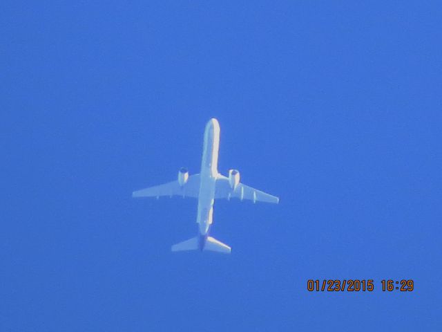 Boeing 757-200 (N794FD) - FedEx flight 981 from MEM to BIL over Southeastern Kansas at 38,000 feet.