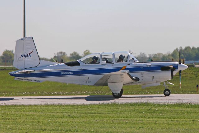 Beechcraft Mentor (N608NA) -  NASA N608NA, Beech T-34C Turbo Mentor (c/n 160528) on 9 May 2017.