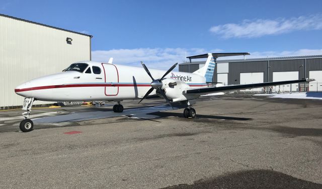 Beechcraft 1900 (N422AX) - Waiting to take today’s UPS load to SLC later this evening.