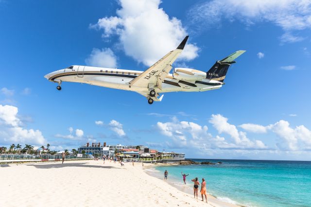 Embraer ERJ-135 (XA-CAL) - E135 XA-CAL gliding over the beach for landing!