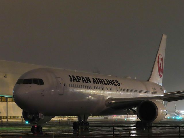 BOEING 767-300 (JA619J) - I took this picture on  Feb 09, 2019.br /JL958/9Feb