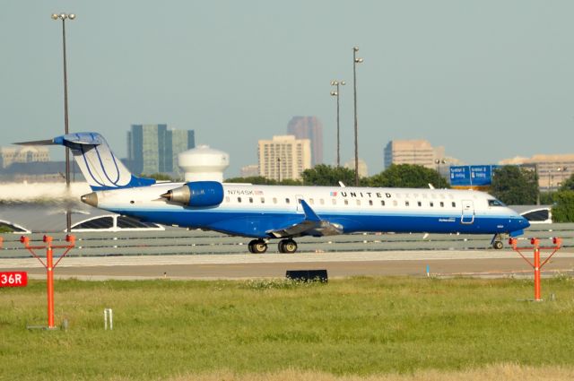 Canadair Regional Jet CRJ-700 (N764SK) - Departing DFW 05/22/2013