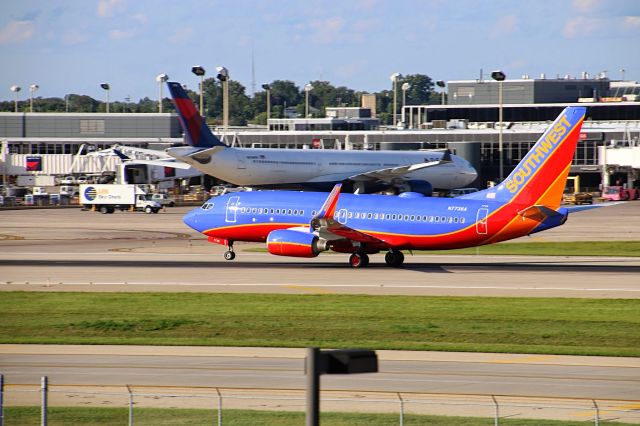 Boeing 737-700 (N7736A) - Taken 9/1/14 by Erica Eide