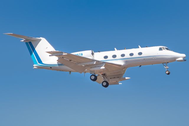 Gulfstream American Gulfstream 2 (N105TB) - Research 5TB returning to Hanscom after working over the Gulf of Maine with 8EW and working a few patterns at PSM.