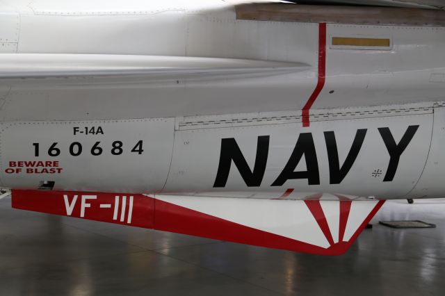 Grumman F-14 Tomcat (16-0684) - Grumman F-14A Tomcat at Pima Air and Space Museum, Tucson, AZ, 17 May 14.