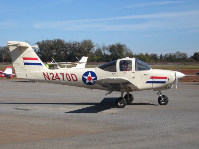 Piper Tomahawk (N2470D) - Photograph by Rachel Cox.