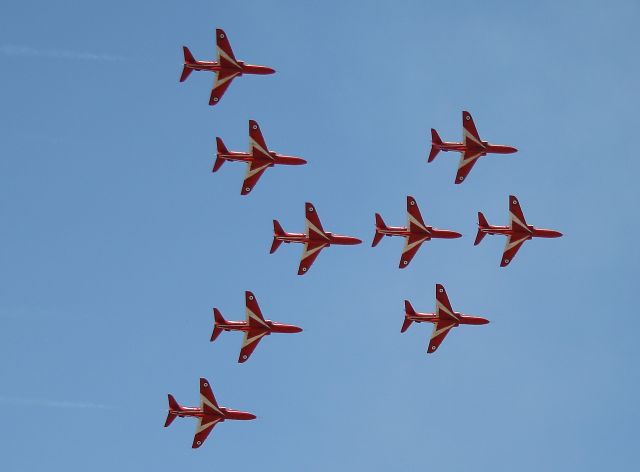 Boeing Goshawk (REDARROWS) - Red arrows BAE System Hawk, Rochefort-St Agnant AFB (LFDN-RCO) in may 2011