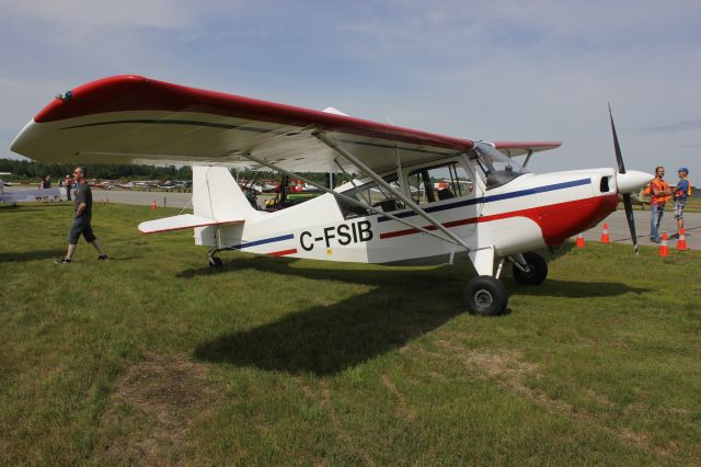 C-FSIB — - C-FSIB Champion 7ECH RVA Aéroport de Sherbrooke QC. CYSC 16-06-2018.