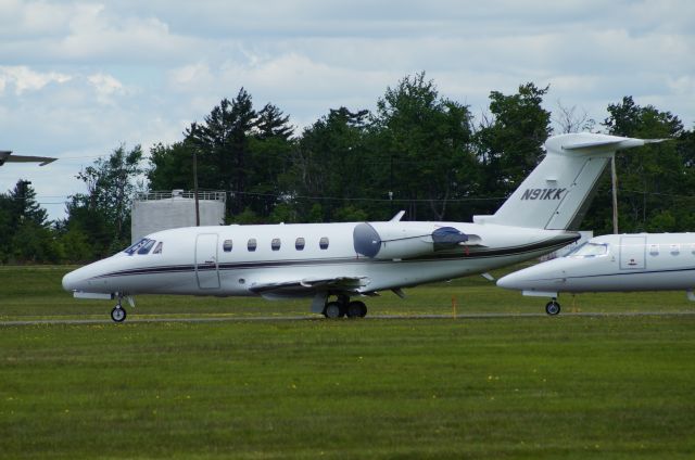 Cessna Citation III (N91KK) - Stopped in at KMPO. Pocono 400 was running.