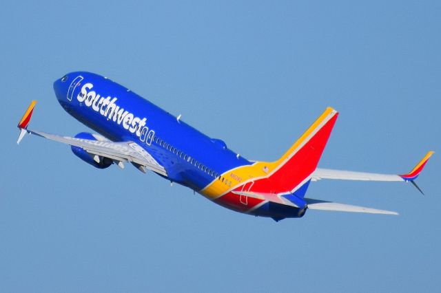 Boeing 737-800 (N8528Q) - WN537 departing Runway 5 at the Buffalo Niagara International Airport for Baltimore (BWI) on July 1st 2020