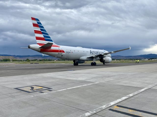N668AW — - Just Pushed back, ready to taxi. 