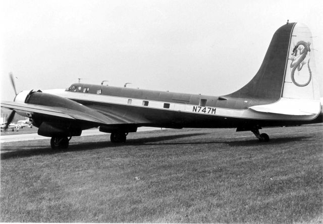 Douglas B-23 Dragon (N747M) - Blue Dragon