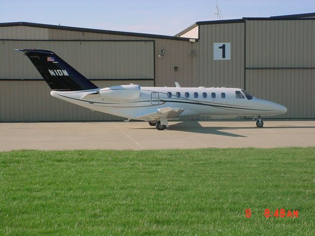 Cessna Citation CJ3 (N1DM) - on ramp dcfs 4-9-09