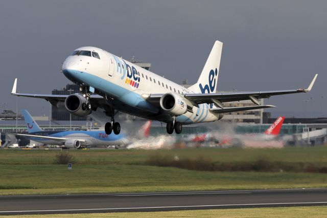 Embraer 175 (G-FBJH) - BEE7213 at the start of the flight to Dusseldorf.