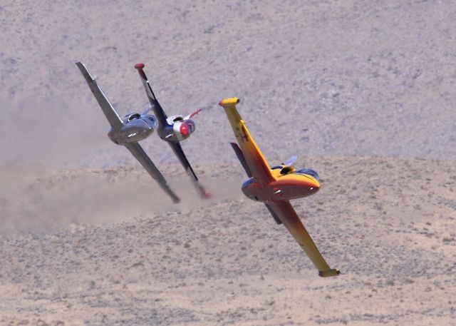 Aero L-39 Albatros — - L39s in jet race Reno 2012