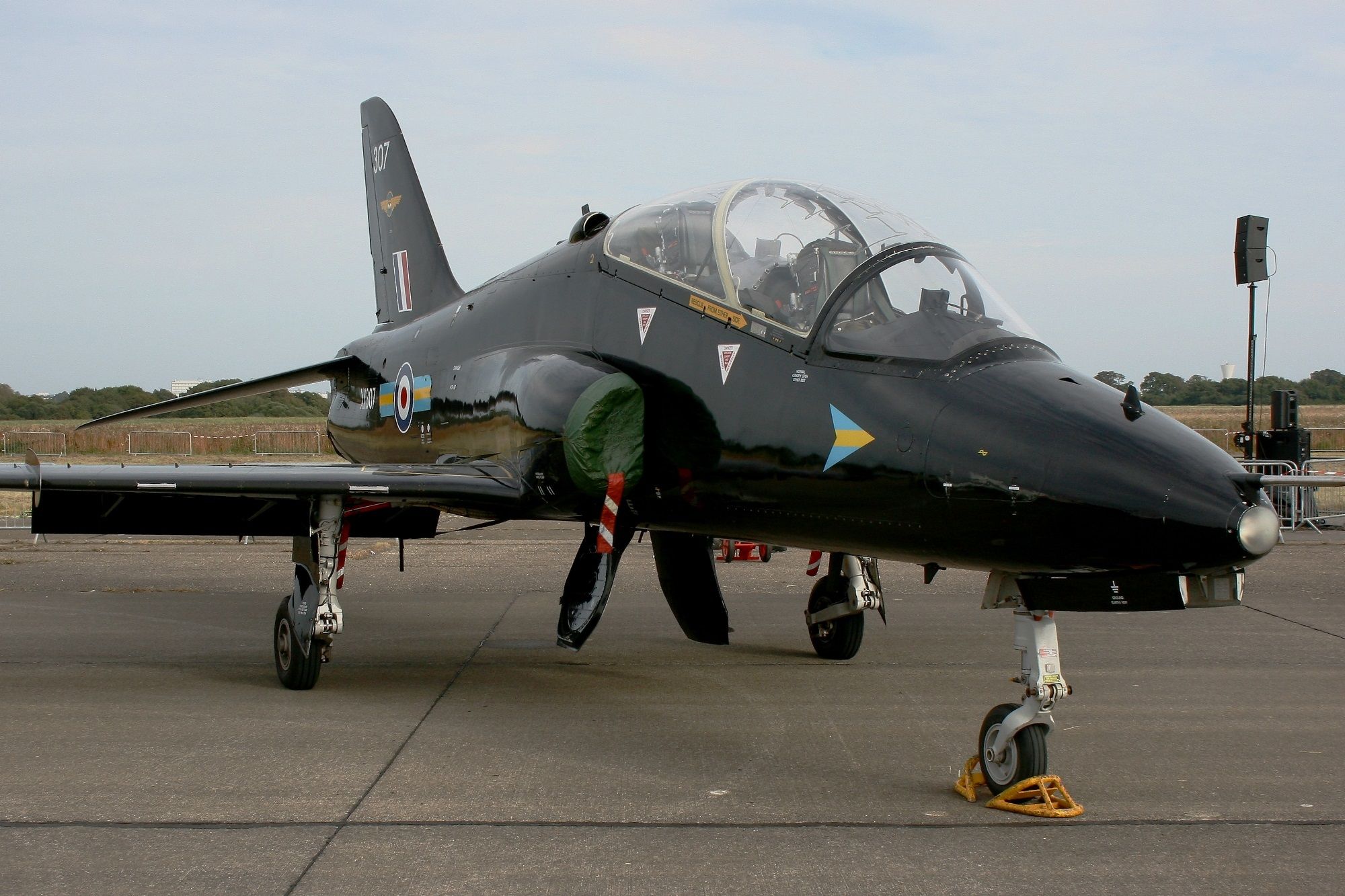 Boeing Goshawk (XX307) - Royal Air Force British Aerospace Hawk T.1-1A, Lann Bihoué Naval Air Base (LFRH - LRT) Open day 2012.