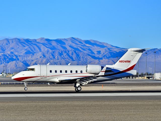 Canadair Challenger (N604RM) - N604RM Maxwell Aviation 2000 Bombardier CL-600-2B16 C/N 5441  - Las Vegas - McCarran International (LAS / KLAS) USA - Nevada, February 02, 2012 Photo: Tomás Del Coro