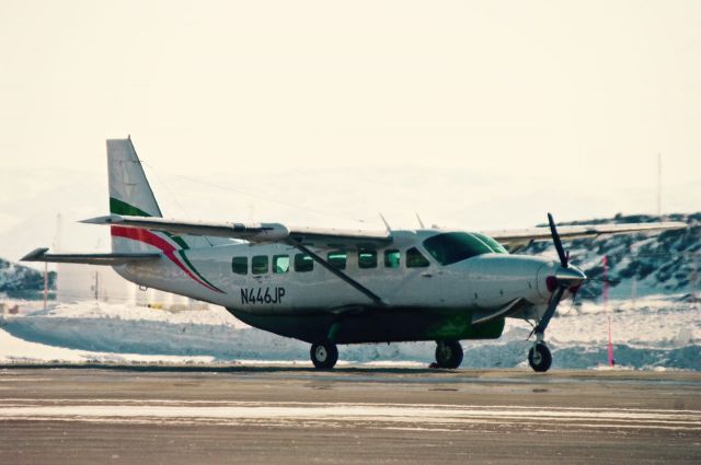 Cessna Caravan (N446JP) - Beautiful Cool day in Iqaluit, Nunavut on March 31, 2016
