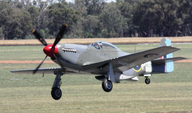 North American P-51 Mustang (CVP) - Warbirds Downunder 2015 Temora NSW Australia