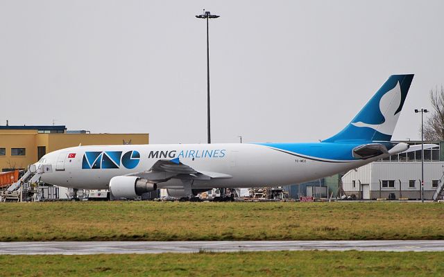 Airbus A330-200 (TC-MCC) - mng airlines a300b4-622r(f) tc-mcc at shannon 17/12/18.