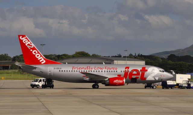 BOEING 737-300 (G-CELO) - Jet2 -Faro- Boeing 737-33A(QC)G-CELO in Edinburgh