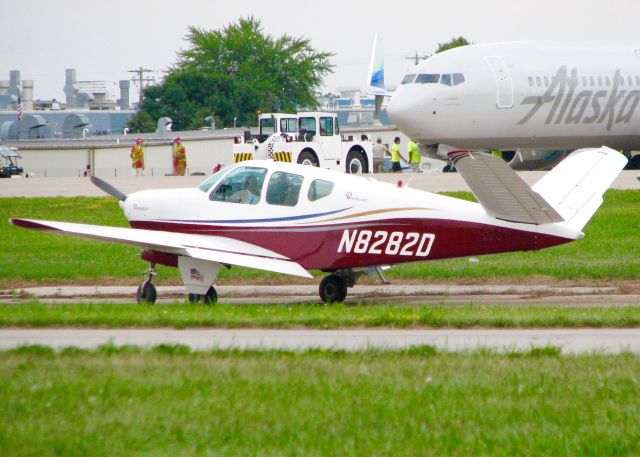 Beechcraft 35 Bonanza (N8282D) - At Oshkosh. 1957 Beech J35 