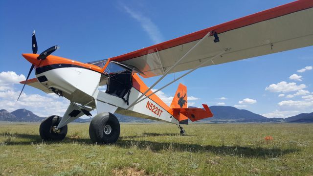 JUST Highlander (N522ST) - South Park Colorado, Wilkerson Pass.