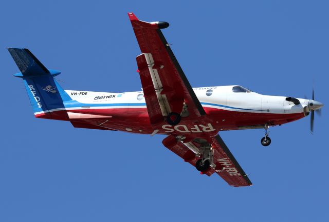 Pilatus PC-12 (VH-FDE)