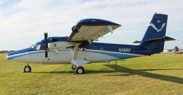 De Havilland Canada Twin Otter (N46RF) - NOAA46 - A DeHavilland DHC-6-300 Twin Otter at Wittman Regional Airport, Oshkosh, WI, during Airventure 2017 - July 27, 2017.