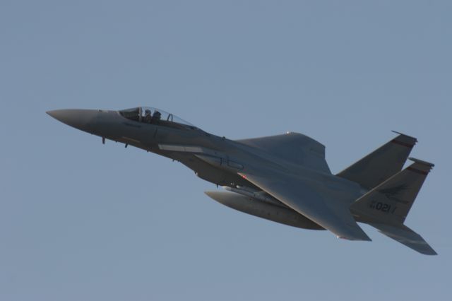 McDonnell Douglas F-15 Eagle — - Morning Sortie for the 142nd Oregon ANG Group Portland, Oregon. 9-15-14