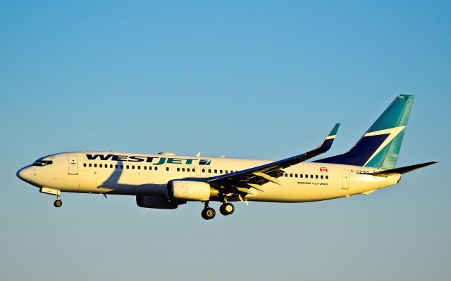 Boeing 737-800 (C-GZWS) - C-GZWS WestJet 2005 Boeing 737-8CT C/N 32770 - Las Vegas - McCarran International (LAS / KLAS) USA - Nevada, October 26, 2011 Photo: Tomás Del Coro