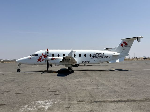 Beechcraft 1900 (3B-NBZ) - At Djibouti. 10-APR-25