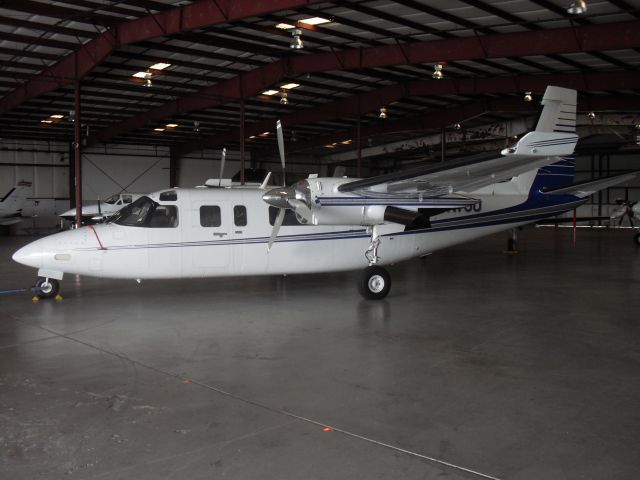 Rockwell Turbo Commander 690 (N75U) - Hangared at FFC