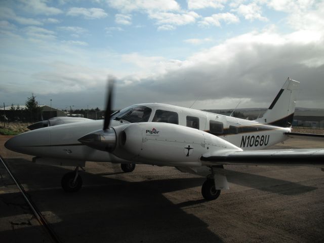 Piper Seneca (N1068U) - Testing engines in preperation for east to west trans atlantic trip to Houston Tx