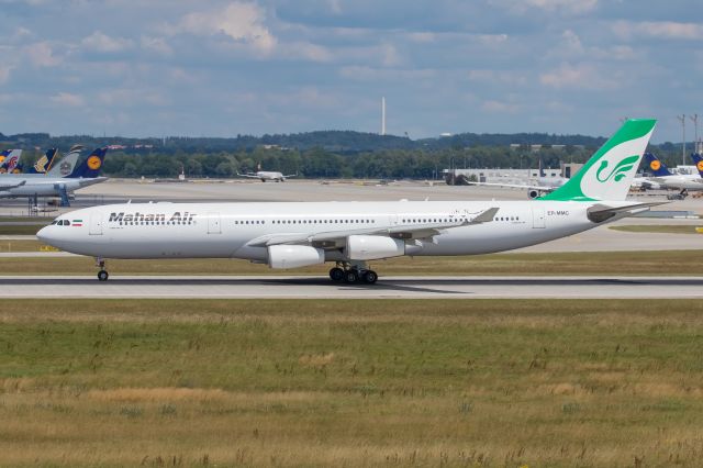 Airbus A340-300 (EP-MMC) - 16.07.2017