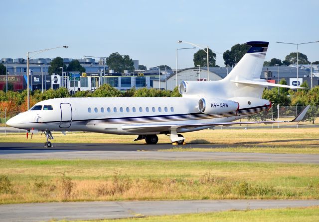 Dassault Falcon 7X (VH-CRW)