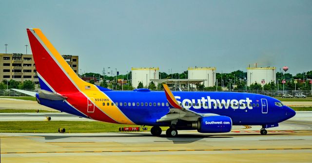 Boeing 737-700 (N940WN) - N940WN Southwest Airlines Boeing 737-7H4 s/n 36900 - Chicago Midway International Airport (IATA: MDW, ICAO: KMDW, FAA LID: MDWbr /Photo: TDelCorobr /July 12, 2018