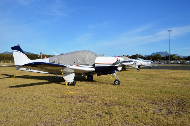 Beechcraft Bonanza (33) (VH-CEH) - Debonair VH-CEH, Barron VH-WMZ and Bonanza VH-LIG, Mar 2019