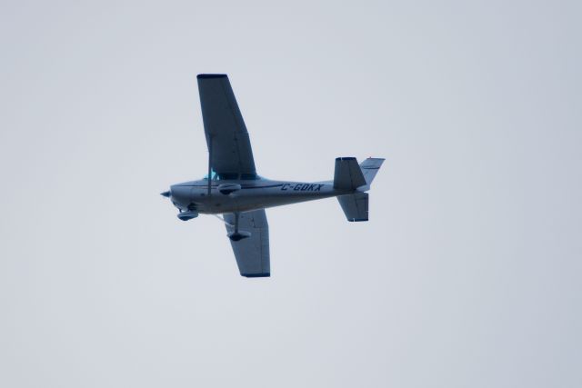 C-GOKX — - This plane was circling the scene of a large barn fire on October 16 2011.