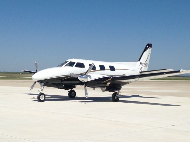 Swearingen SA-26 Merlin 2 (N22NR) - Doing training at Hondo, TX