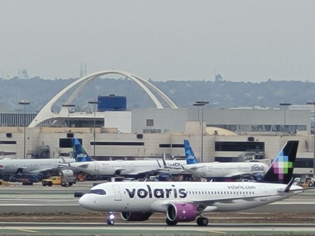 Airbus A320neo (N548VL) - N548VL operating as VOS4330 from SAL to KLAX on 9/19/2024