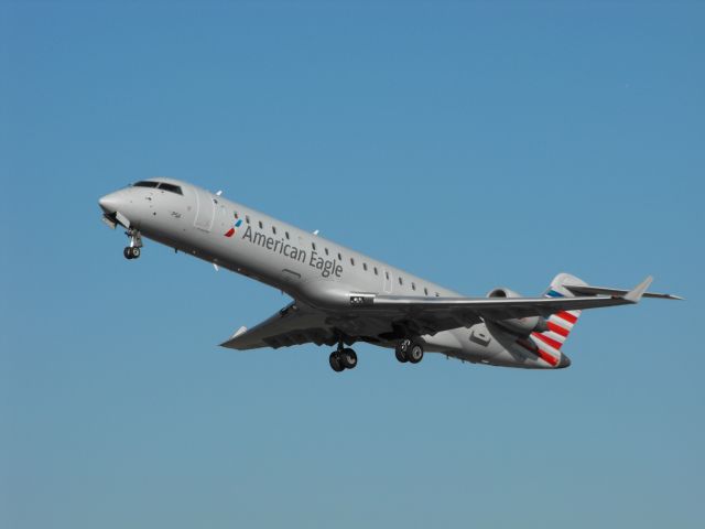 Canadair Regional Jet CRJ-700 — - Blue Streak 5218 departing RWY 27 for CLT