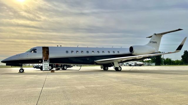 Embraer Legacy 600/650 (N728PH) - Alerion Aviation’s 2007 Embraer Legacy 600 prior to departing for Philly. 6/17/22. 