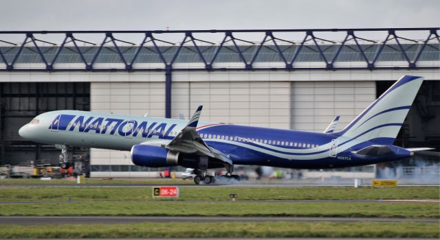 Boeing 757-200 (N567CA) - national b757-223 n567ca landing at shannon from dakar 3/3/20.