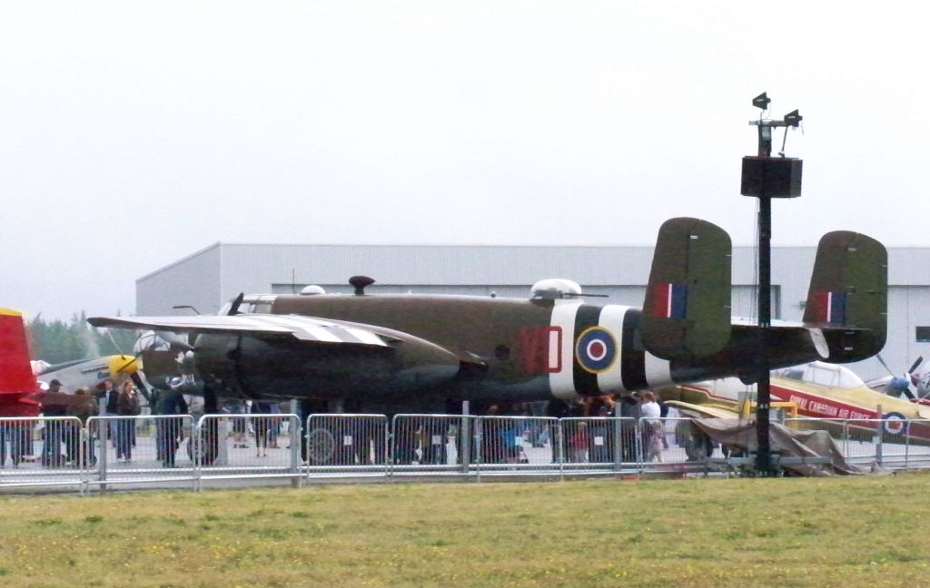 North American TB-25 Mitchell (N88972) - B25 GRUMPY at Historic Flight Foundation Vintage Aircraft Weekend - Demo flights were available