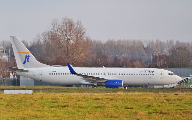 Boeing 737-800 (SE-DZV) - jettime b737-8 se-dzv at shannon 25/11/18.